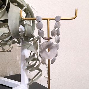 Quartz Statement Necklace